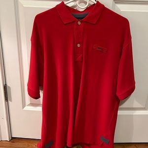 Red Orvis Signature Polo
